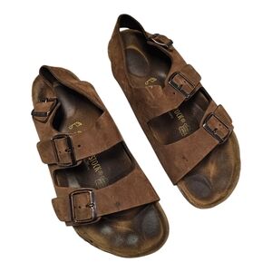 Birkenstock Milano Leather Backstrap Sandals